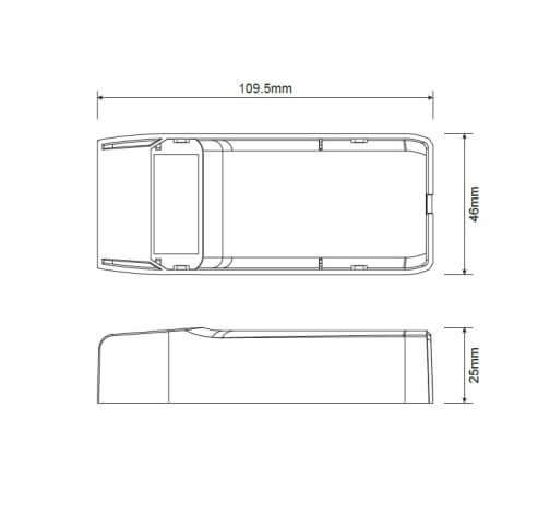 Alasvalo Jupeled FOKUS 10W, Zigbee, 3000K-5700K, Ø90*40mm, valkoinen