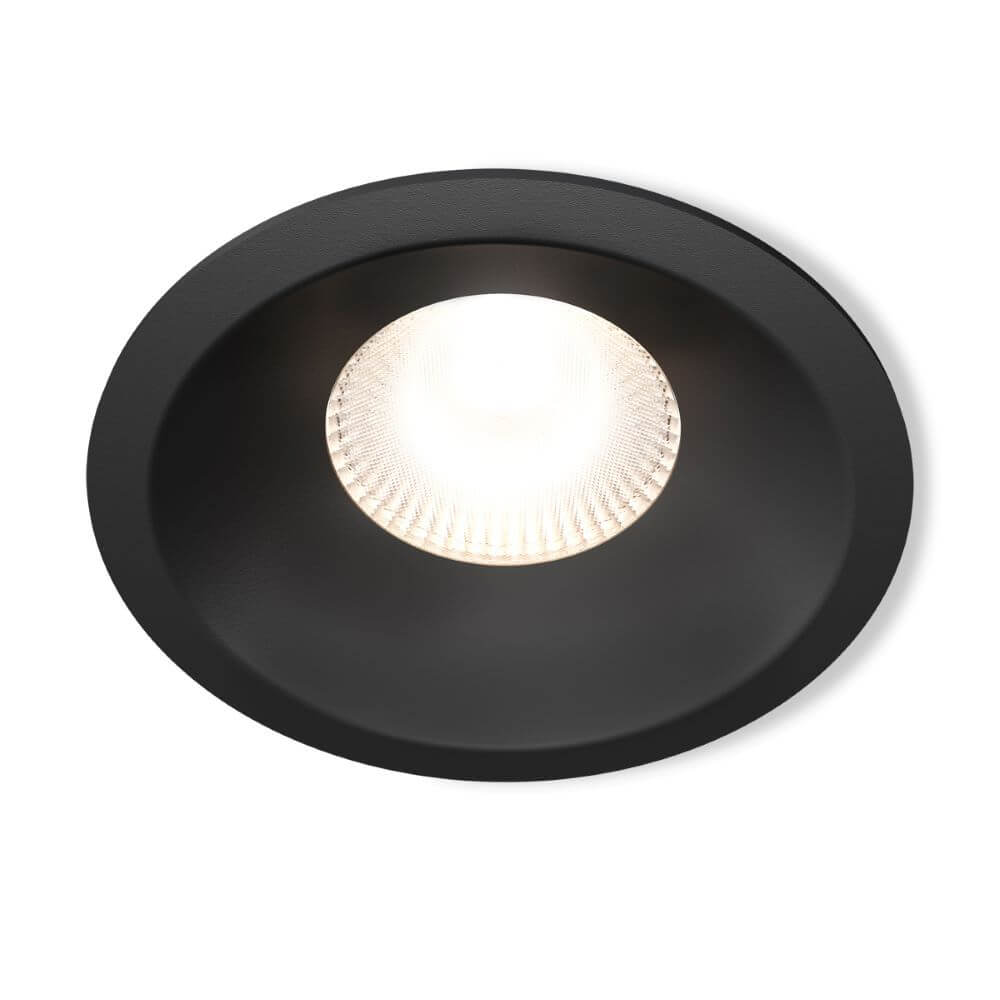 Alasvalo Plejd DWN-02, 8W, IP44, 2200-4000K, Ø94*40mm, musta, 6-pack