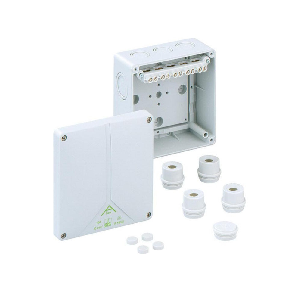 Jakorasia Spelsberg Abox 100-10², IP65, 140x140x79mm, muovi