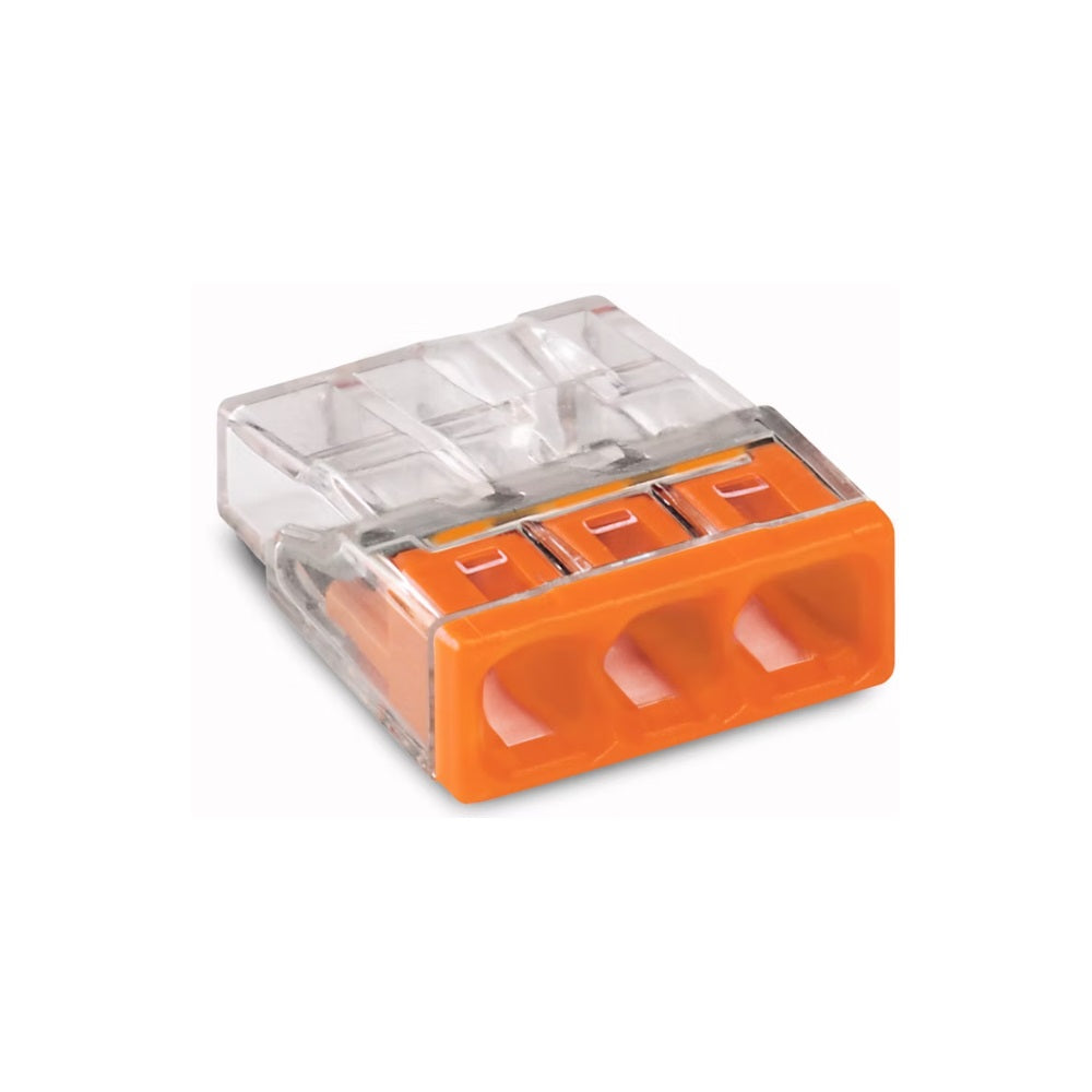 3-napainen rasialiitin Wago 2273-203, 0.5-2.5mm²