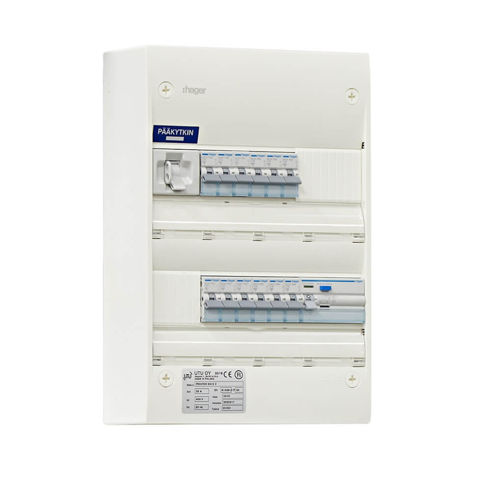 Ryhmäkeskus UTU Pointer 3412 V 35A IP30 PS