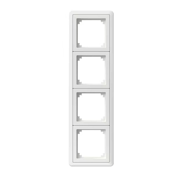 Peitelevy Schneider Electric Exxact 4-osainen Kehys Combi Valkoinen