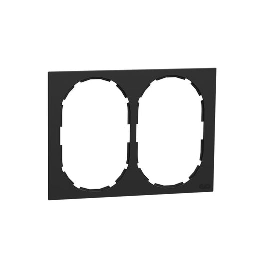 Peitelevy Elko One, 2-osainen, pistorasialle, musta