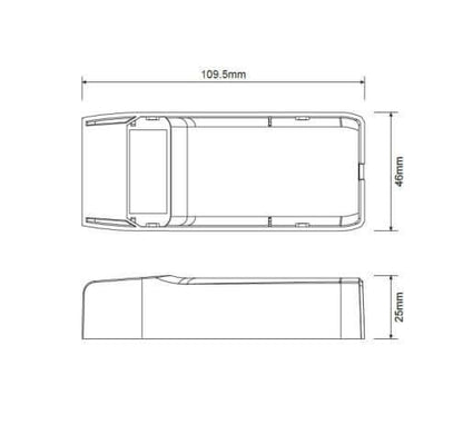 Alasvalo Jupeled FOKUS 10W, Zigbee, 3000K-5700K, Ø90*40mm, valkoinen