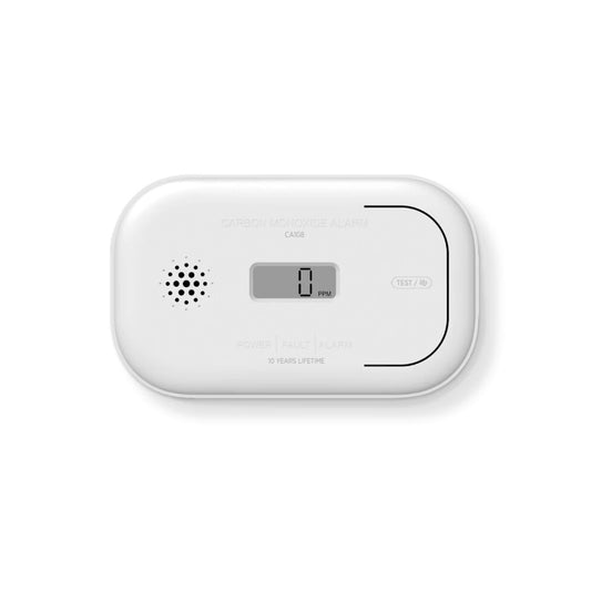 Häkävaroitin Housegard CA108 LCD-näytöllä, 2 x AA-paristo