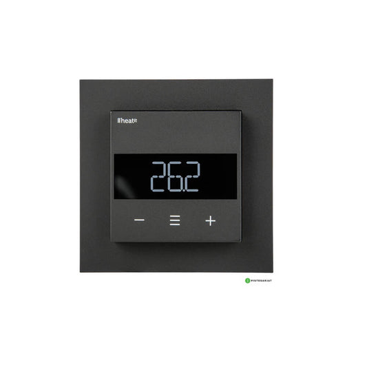 Älytermostaatti Heatit WiFi6 BLE 16A musta