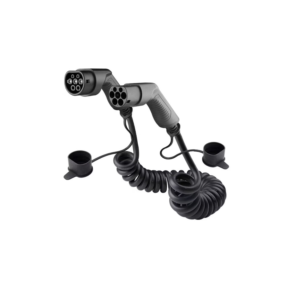 Sähköauton latauskaapeli Onnline Spiraali 11kW, Type 2, 16A, 8m