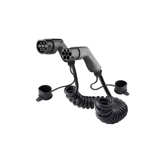 Sähköauton latauskaapeli Onnline Spiraali 11kW, Type 2, 16A, 8m