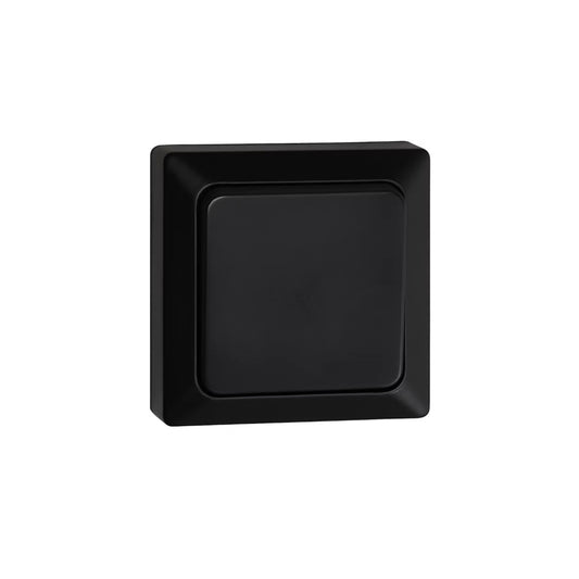 Kytkin Opal Pinta 6 16A 250V IP20 PPR Musta