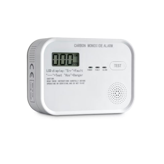 Häkävaroitin Opal,  3 x AA, LCD-näyttö