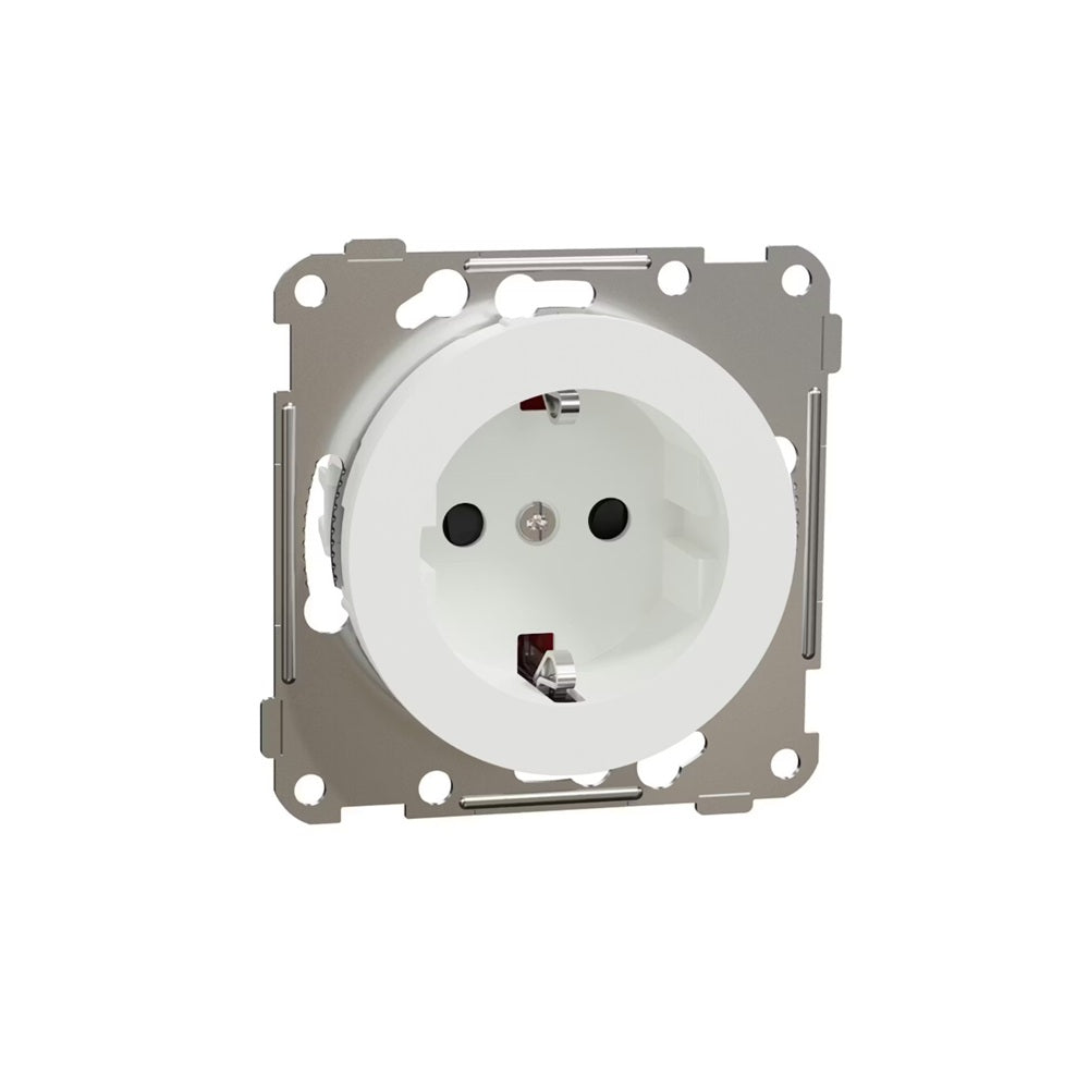 Pistorasia Elko One, 1-osainen, jousiliittimillä, valkoinen