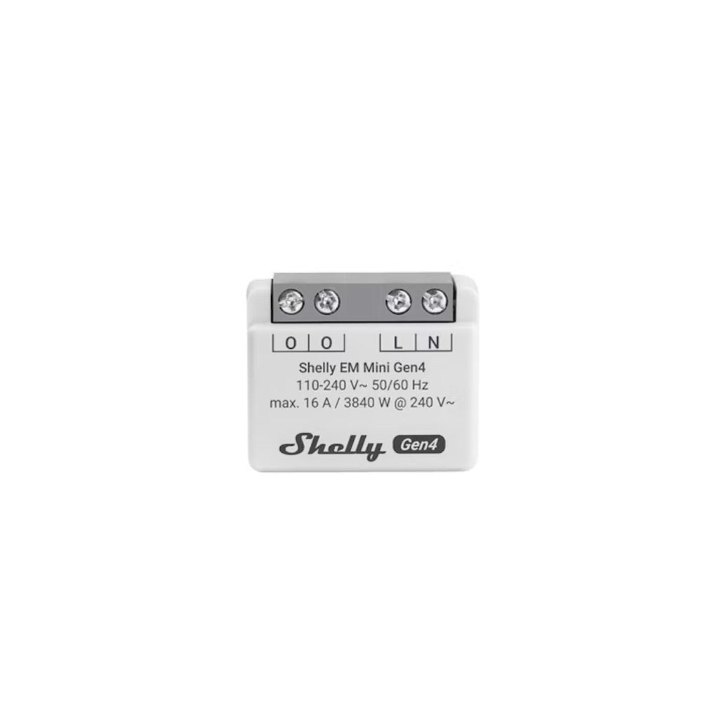 Shelly EM Mini Gen4 energiamittari