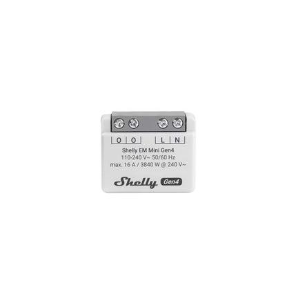 Shelly EM Mini Gen4 energiamittari