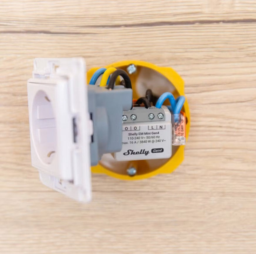 Shelly EM Mini Gen4 energiamittari