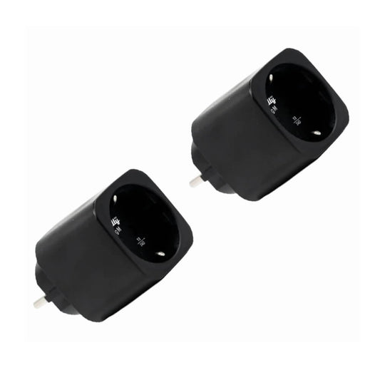 Älypistorasia Shelly Plug M Gen3, 13A, WiFi, musta, 2-pack