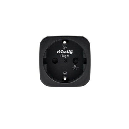 Älypistorasia Shelly Plug M Gen3, 13A, WiFi, musta