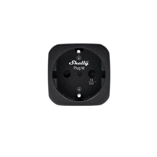 Älypistorasia Shelly Plug M Gen3, 13A, WiFi, musta