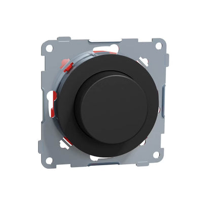 Valonsäädin Elko One, 370W, 1-200VA, uppoasennus, musta