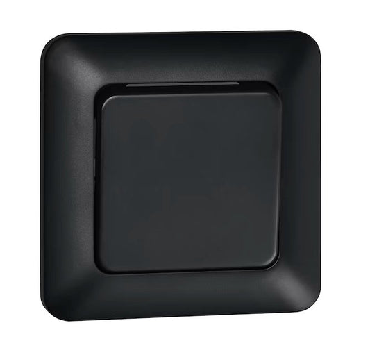 Kytkin Opal Uppo 6 16A 250V IP20 UPR Musta