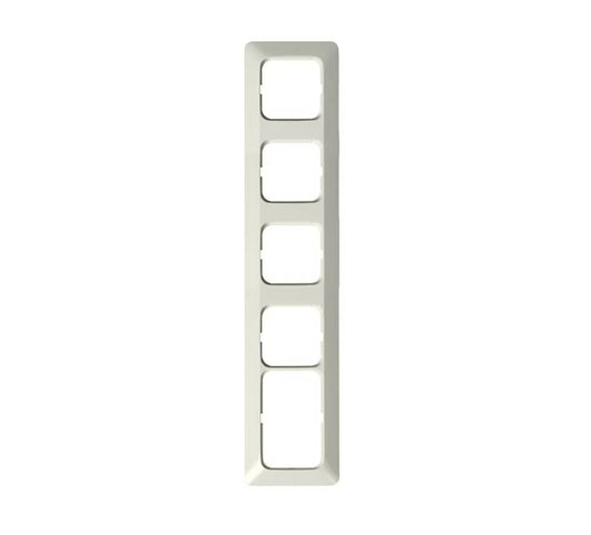 Peitelevy ABB Jussi 1+4-aukkoinen IP21 85mm Valkoinen