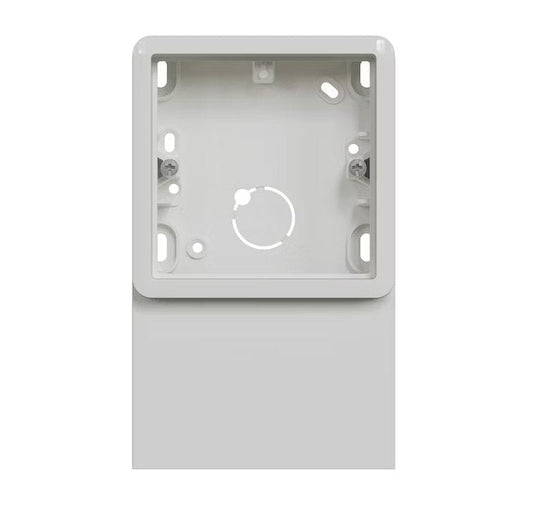 Pintakotelo Schneider Electric Exxact 1-osainen IP21 Lista Valkoinen