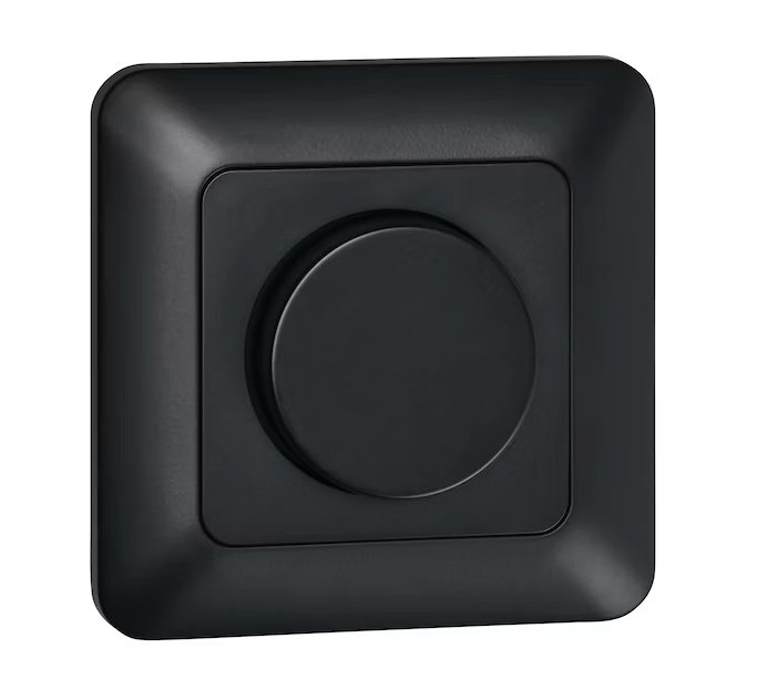 Valonsäädin Opal LED Yleissäädin 4-400W RCL Musta
